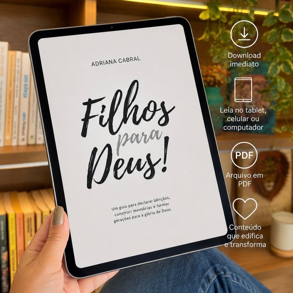 Edição digital do livro Filhos para Deus em PDF